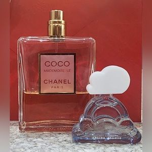 COCO MADEMOISELLE and Ariana grande small cloud perfume